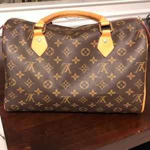 Signature Speedy bag, knock off.